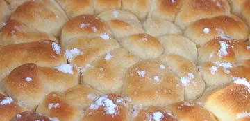 Špaldové povidlové buchty